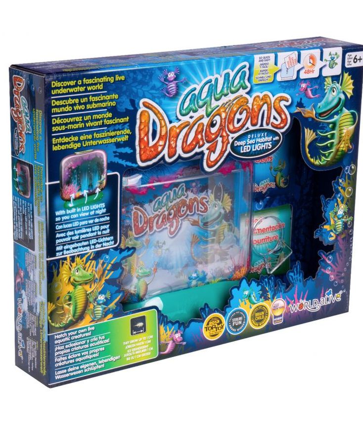 Aqua Dragons met led